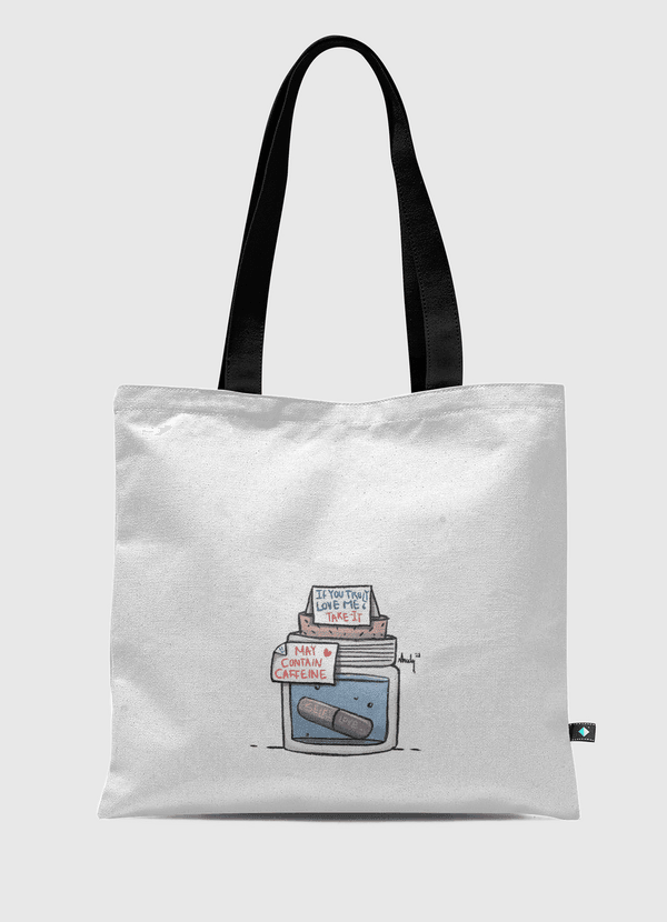 self love pill. Tote Bag