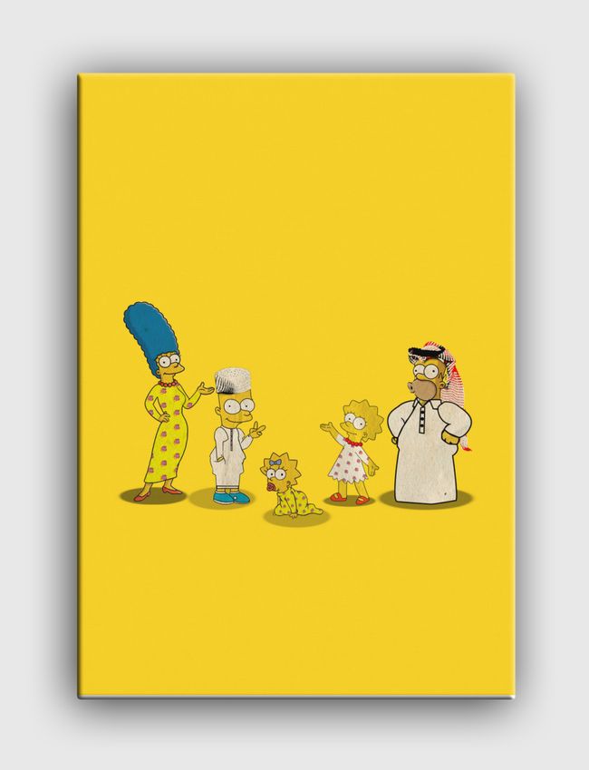 The Simpsons - Canvas