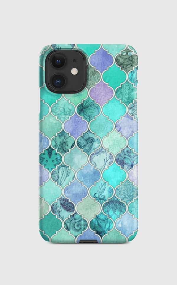 Mint Green Moroccan Tiles Regular Case