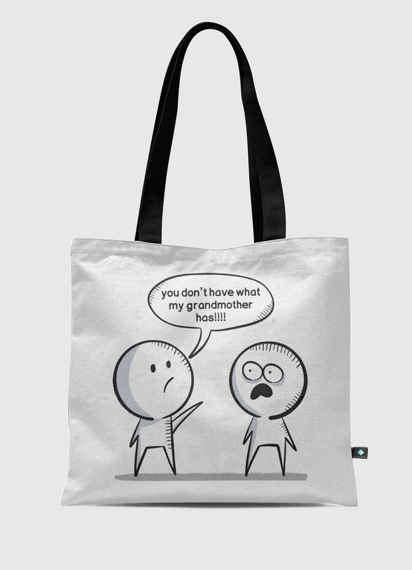 ما عندك ماعند جدتي Tote Bag