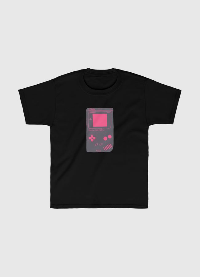 Game Boy Blockprint Pink - Kids Classic T-Shirt
