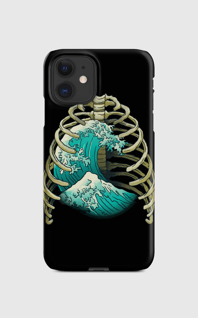 Kanagawa Wave Ribs Bones - Regular Case