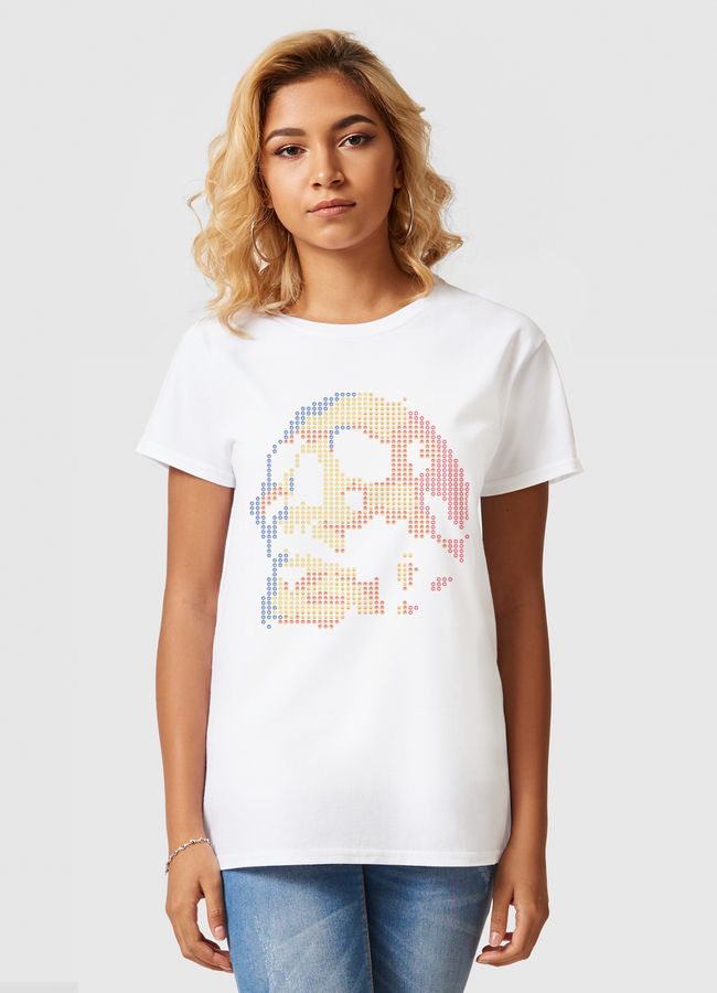 ِEmojis Skull  - Women Basic T-Shirt