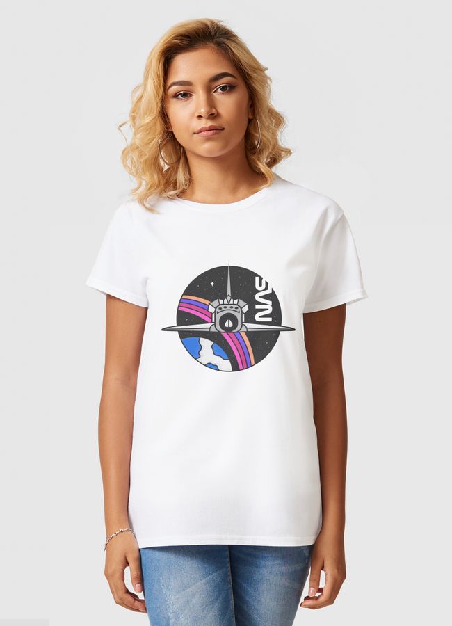 Nasa Spaceship - Women Basic T-Shirt