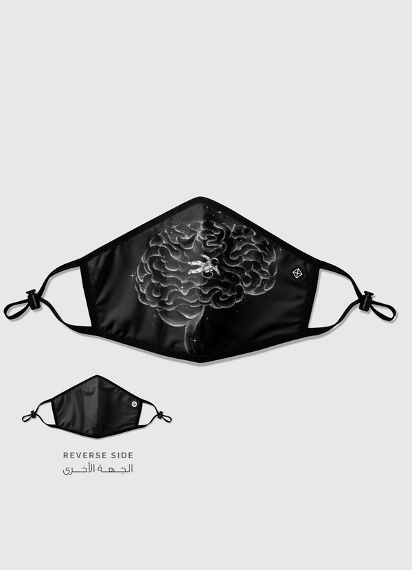I'm Lost in My Own Mind Reversible Mask
