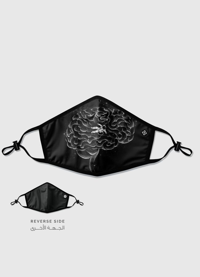 I'm Lost in My Own Mind - Reversible Mask