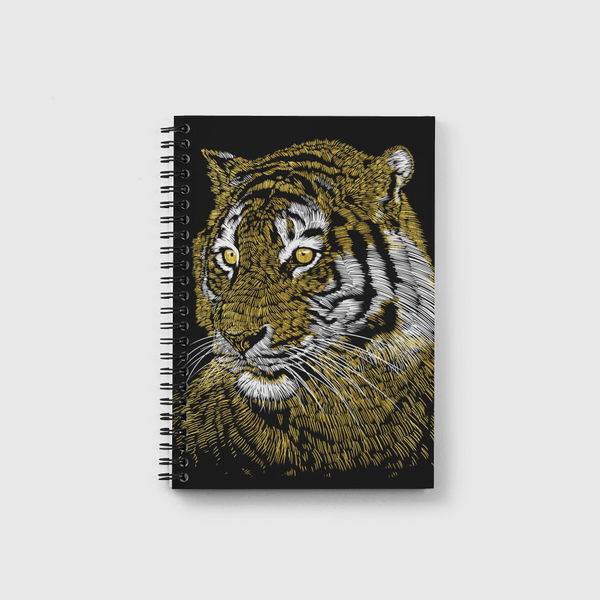 Golden Tiger Notebook