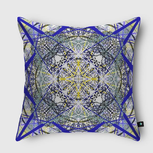 Energy Grid  - Throw Pillow