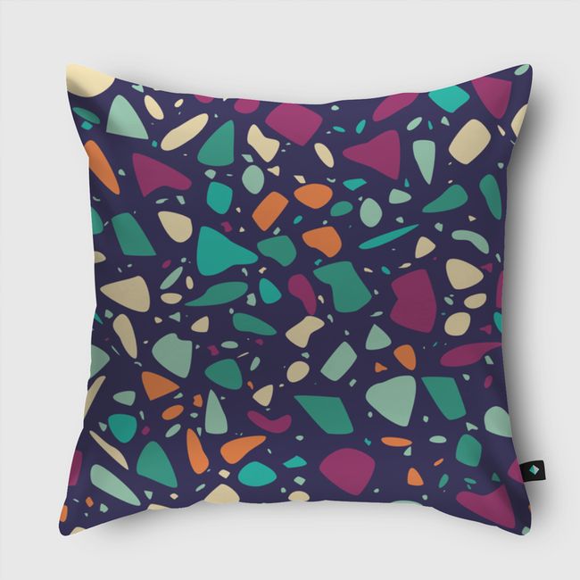 Terrazzo 011 - Throw Pillow