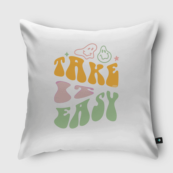 Take It Easy Throw Pillow