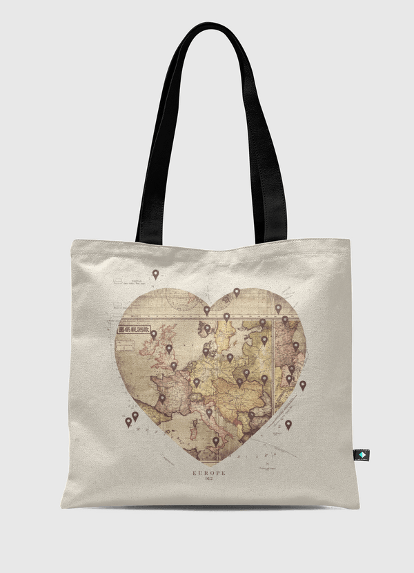 Love to Travel Tote Bag