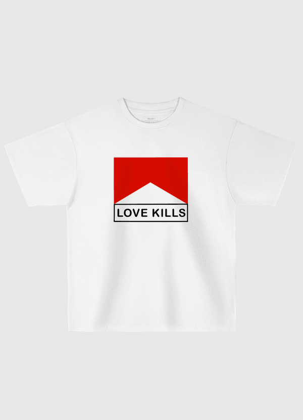 Love Kills Oversized T-Shirt