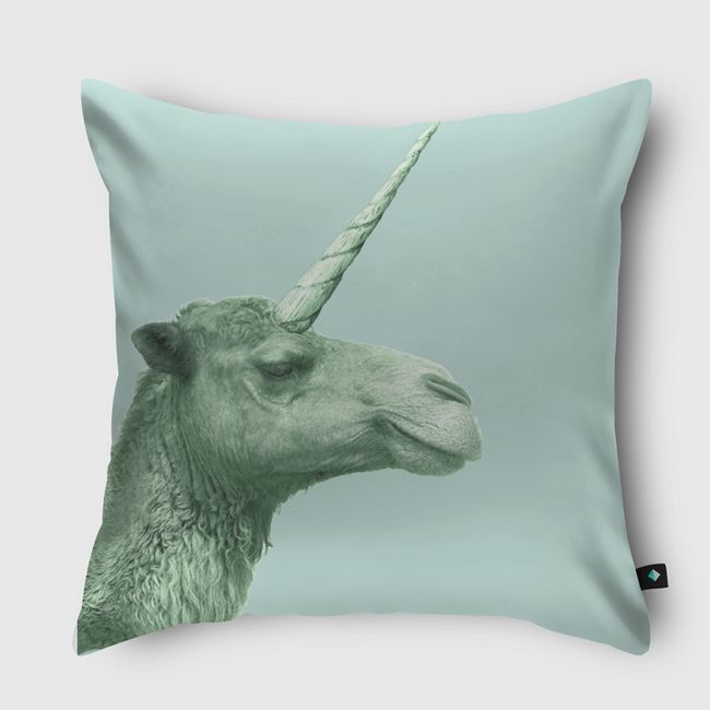 unicamel - Throw Pillow