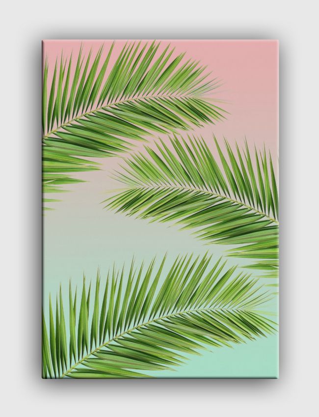 palm leaves - Canvas