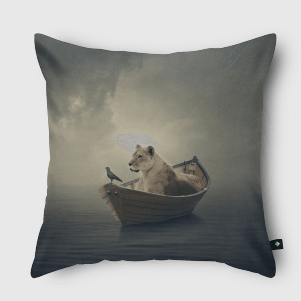 Siren song Throw Pillow
