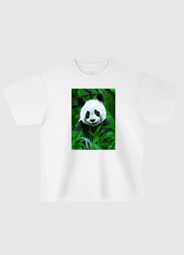 Kawaii Panda Oversized T-Shirt