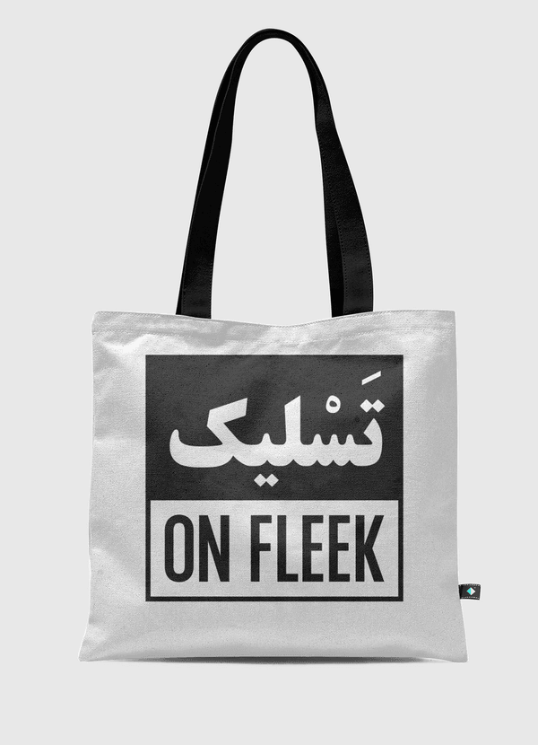 Tasleek on Fleek Tote Bag