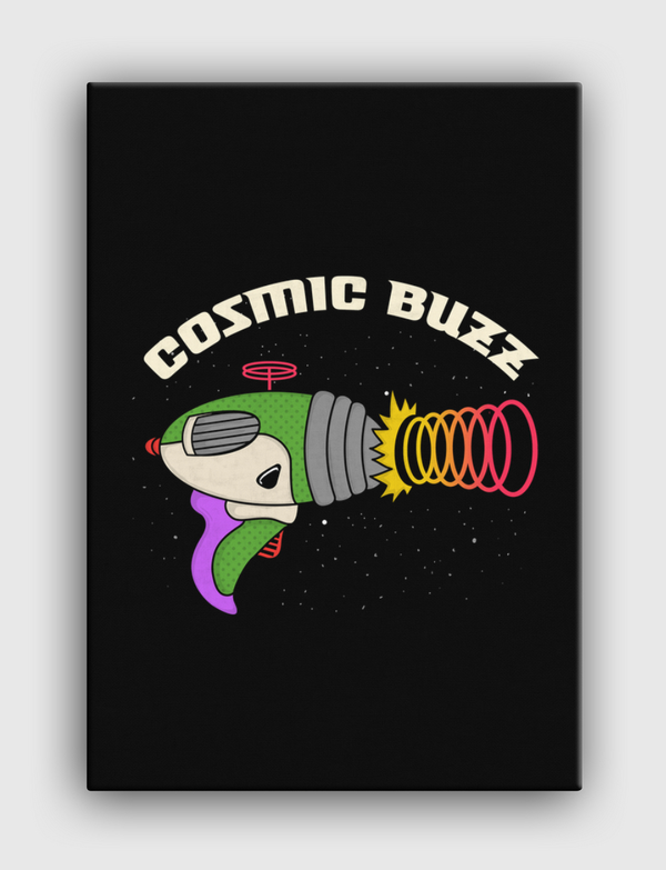 Cosmic Buzz Canvas