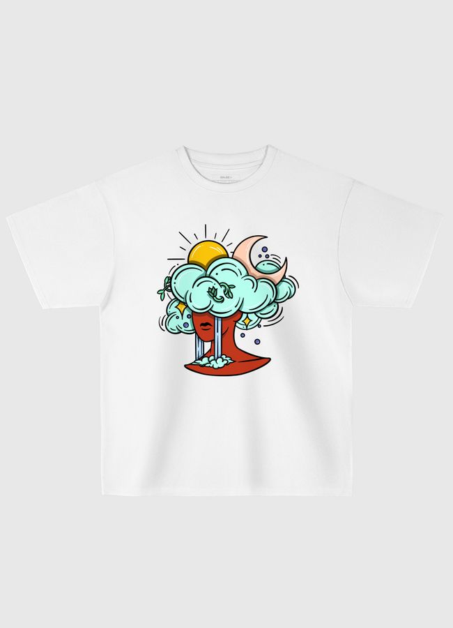 Head in the Clouds - Oversized T-Shirt