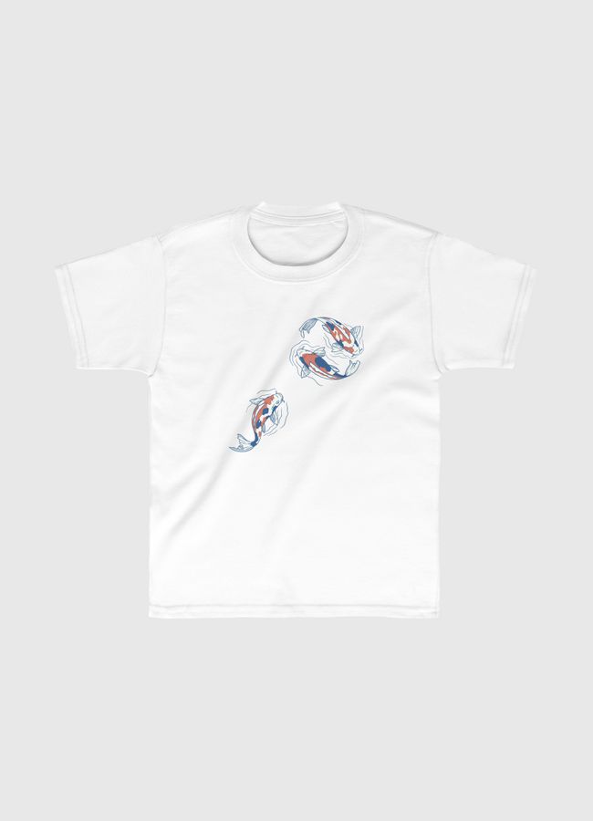 Koi Lake Traditional - Kids Classic T-Shirt