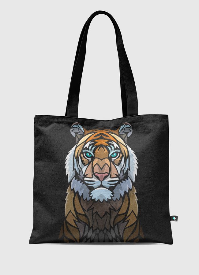 Tribal frontal tiger - Tote Bag