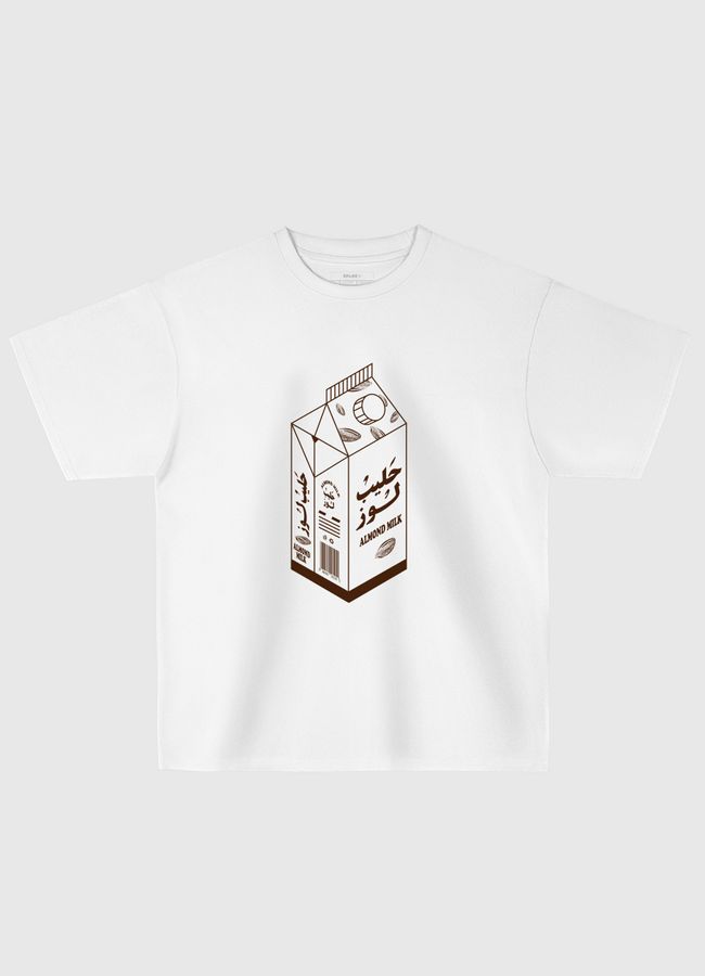 Almond milk - Oversized T-Shirt