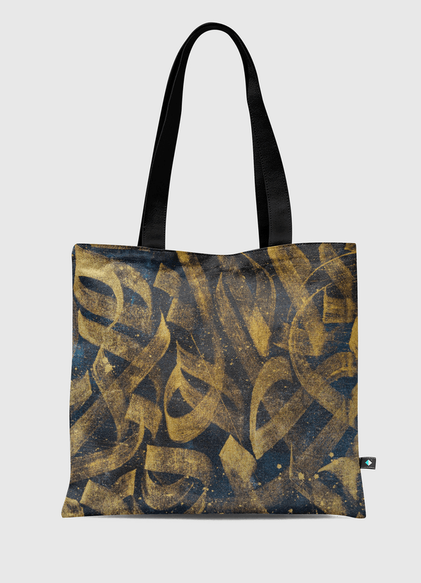  Calligraphy Space Tote Bag