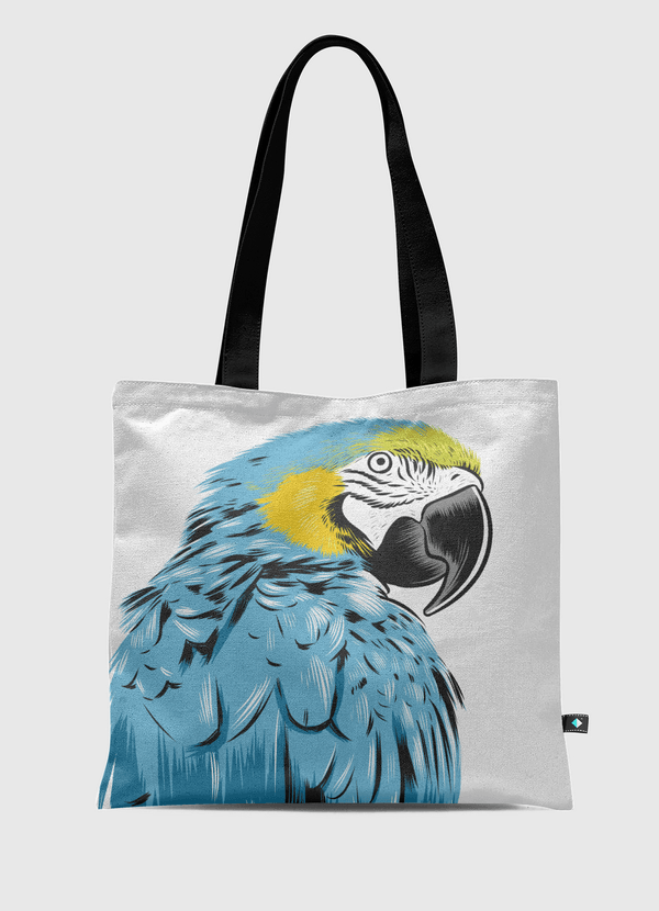 Tropical Macaw Tote Bag