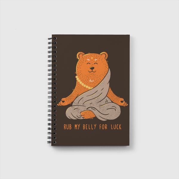 Buddha Bear Notebook