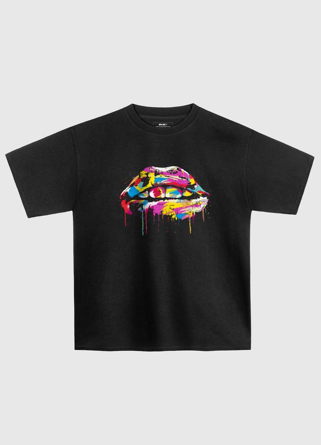 Colorful lips - Oversized T-Shirt