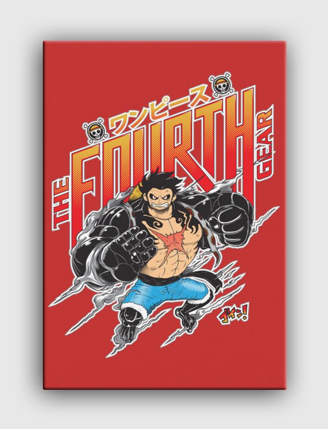 THE FOURTH GEAR Luffy ONE PIECE  - Canvas