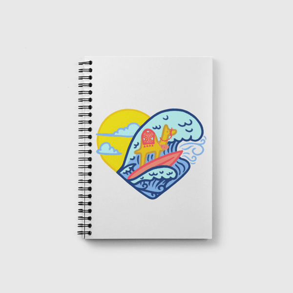 Surfin’ Camel Notebook