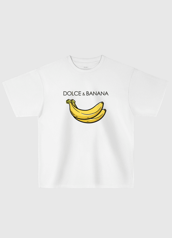 Funny Dolce And Banana Oversized T-Shirt