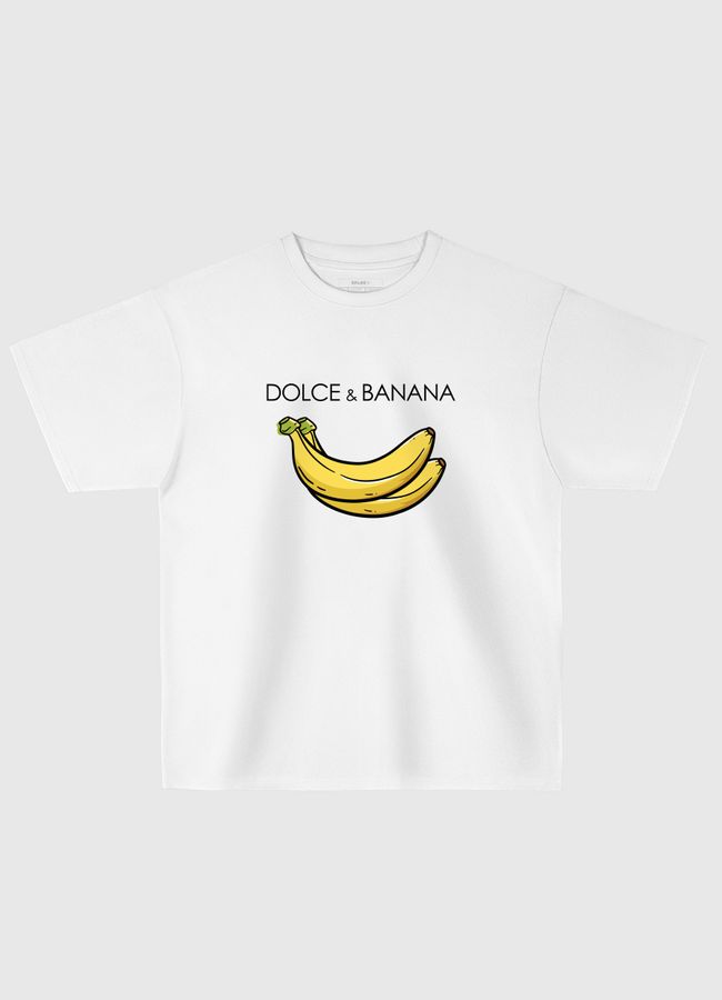 Funny Dolce And Banana - Oversized T-Shirt