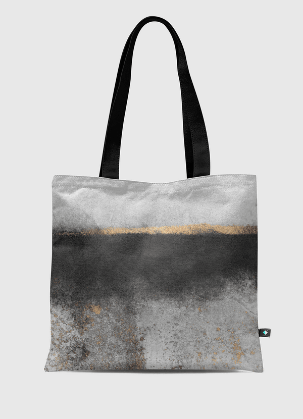 Soot And Gold Tote Bag