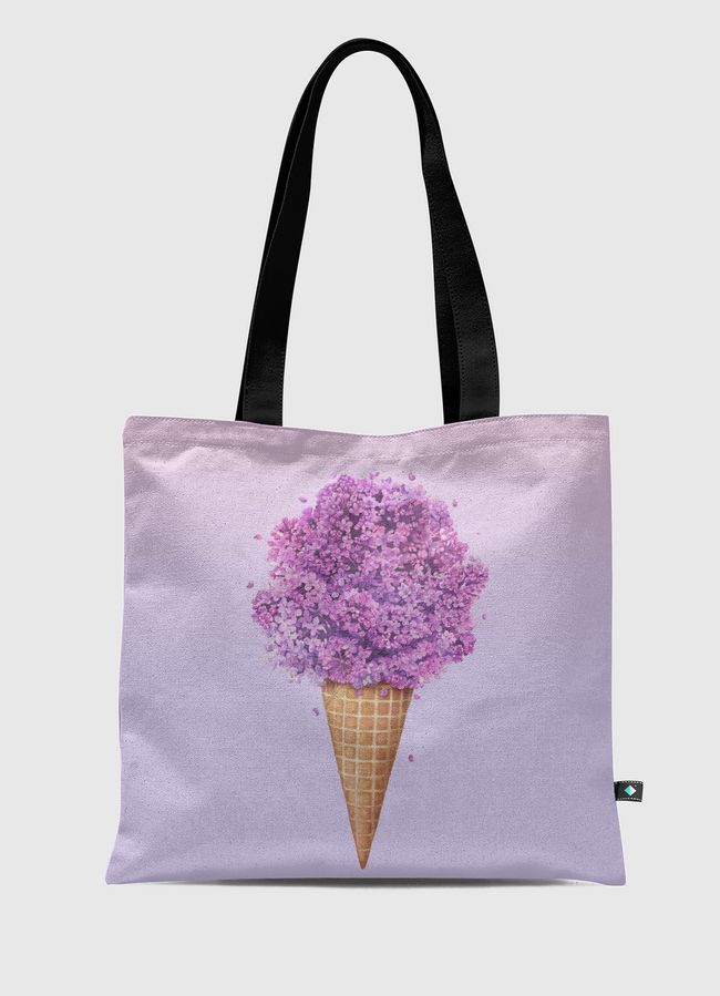 Ice cream with lilac - Tote Bag