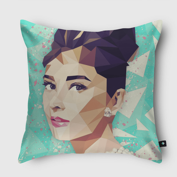 The Hepburn Class Throw Pillow