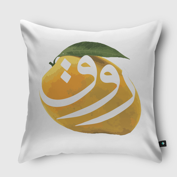 روق المنجا Throw Pillow