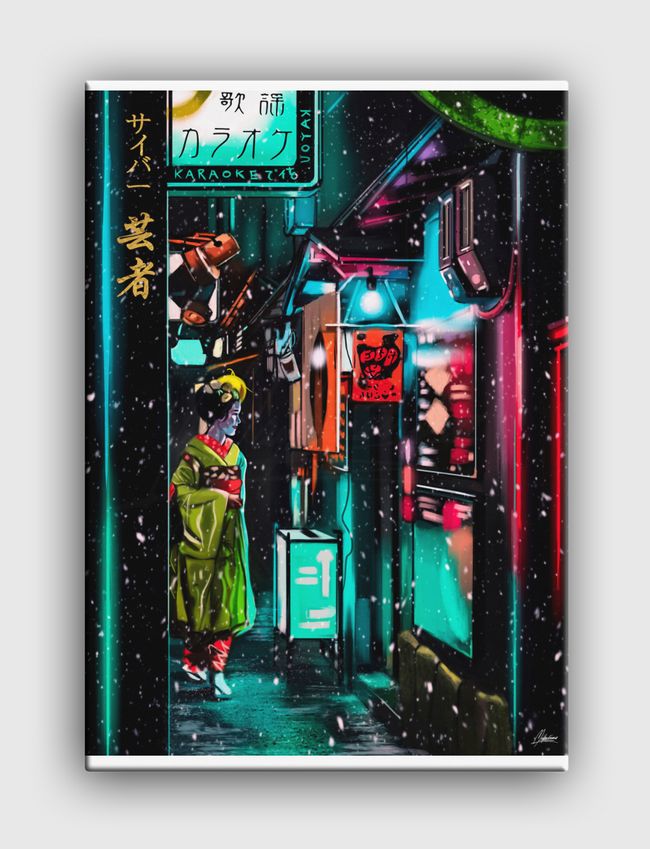 Cyber Geisha  - Canvas