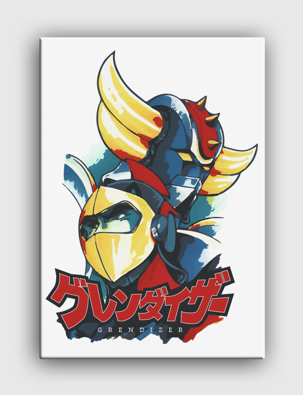 Grendizer and Duke Fleed Canvas