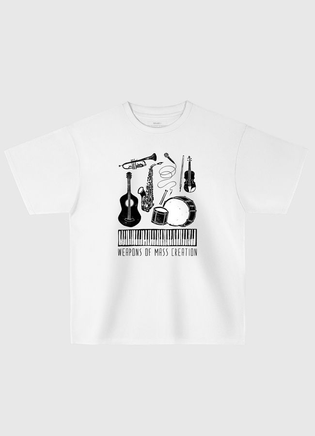 WOMC - Music - Oversized T-Shirt