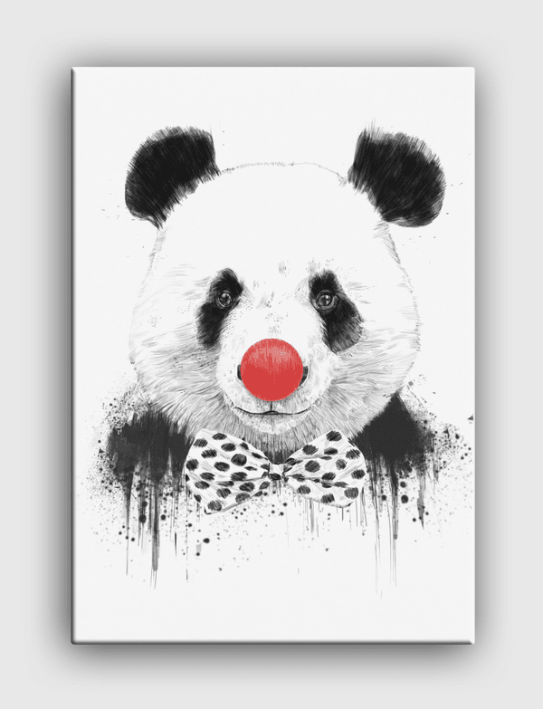 Clown panda Canvas