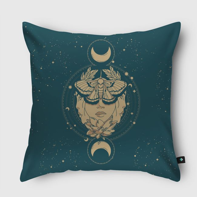 M O O N  P H A S E S - Throw Pillow