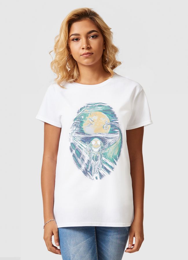 The Scream - Women Basic T-Shirt