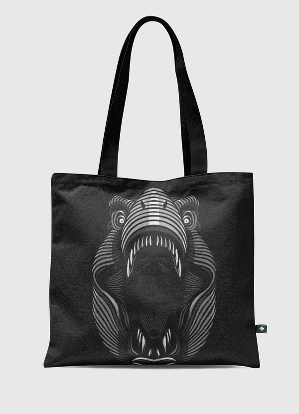 T-Rex lines Tote Bag