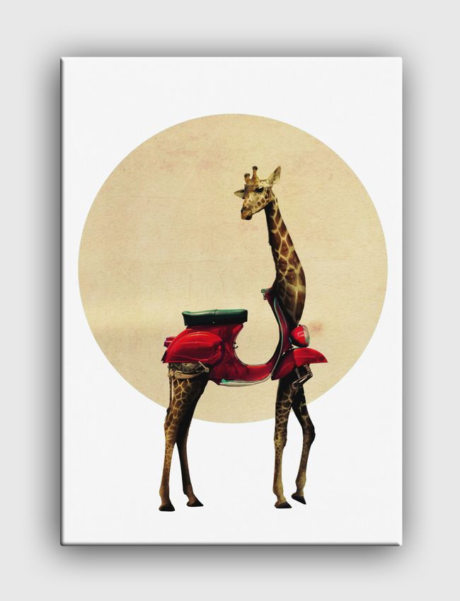 Giraffe - Canvas