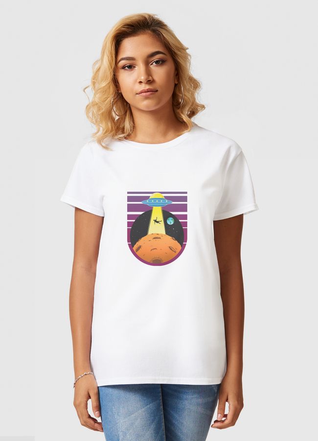 visit mars - Women Basic T-Shirt