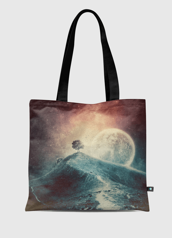 Under the colorful moonlight Tote Bag