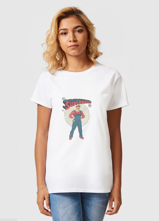 Super Mario - Women Basic T-Shirt