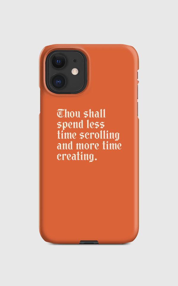 Thou Shall Spend Less Regular Case